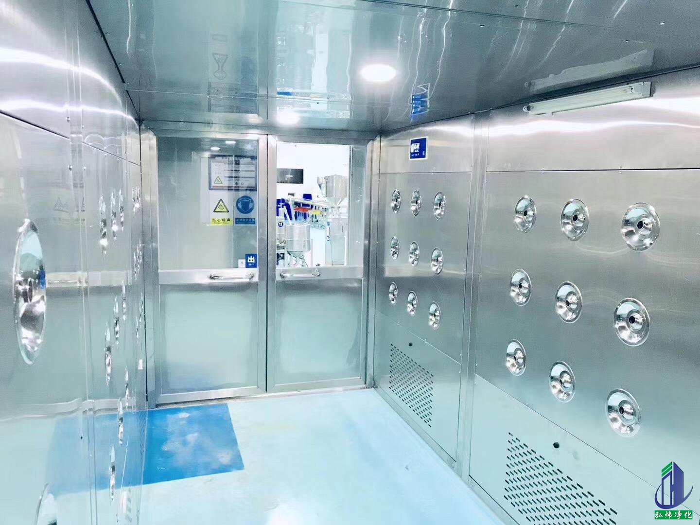 凈化車間施工，風淋室